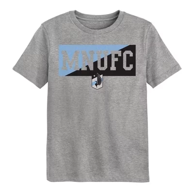 Футболка для мальчиков MLS Minnesota United FC, серая