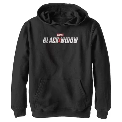 Худи для мальчиков Marvel Black Widow, черное