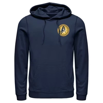 Мужская толстовка с капюшоном Discovery Pocket United Federation of Planets