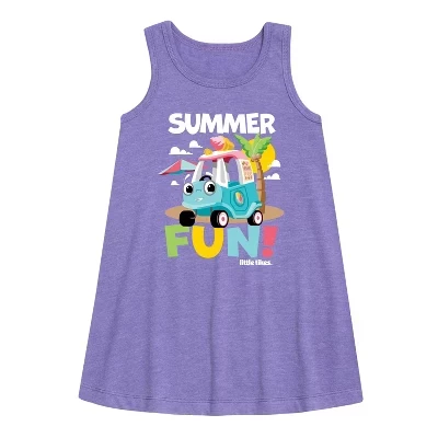 Платье Little Tikes Summer Fun для девочки, фиолетовое