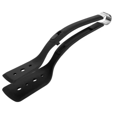 Кухонные щипцы Unique Bargains силиконовые, черные