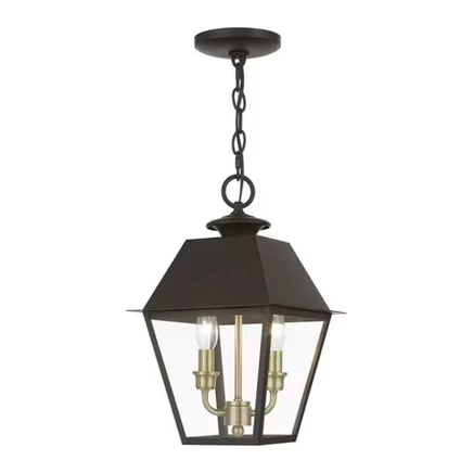 Подвеска Wentworth 2 - Light из бронзы/античной латуни