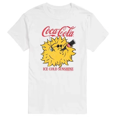 Мужская футболка с коротким рукавом Ice Cold Sunshine с графическим рисунком белого цвета