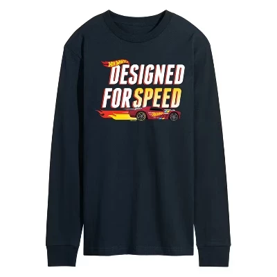 Мужская футболка с длинным рукавом Designed For Speed с графическим рисунком