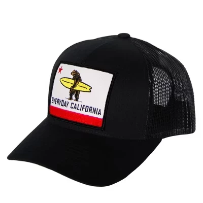- Шляпа Shores Snapback черного цвета