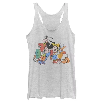 Женская майка Mickey & Friends с принтом, белая