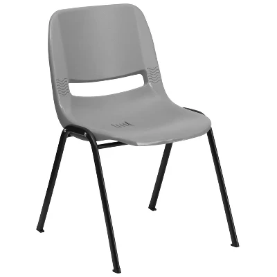 Стул Flash Furniture HERCULES штабелируемый, серый
