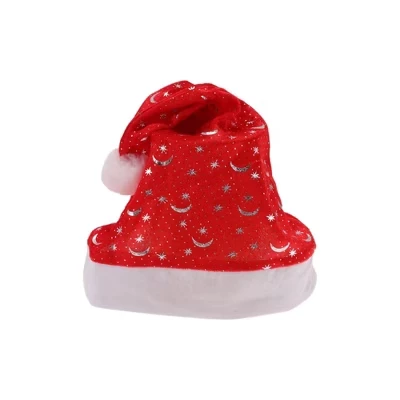 Новогодняя шапка Unique Bargains, серебристая