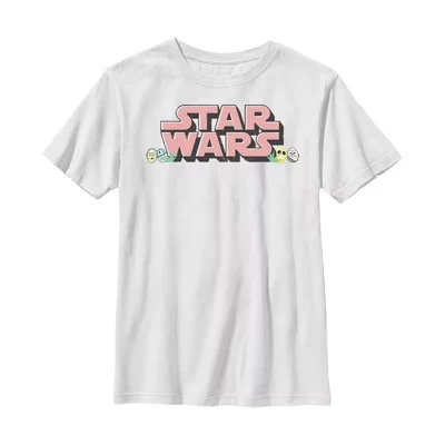 Футболка для мальчиков Star Wars, белая