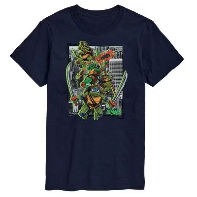 Мужская футболка с коротким рукавом и рисунком Mutant Mayhem - Tmnt Group
