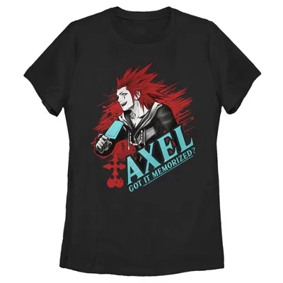 Женская цепочка воспоминаний Axel, футболка Got It Memorized черного цвета