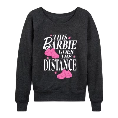 Женский лонгслив Barbie Goes The Distance, темно-серый