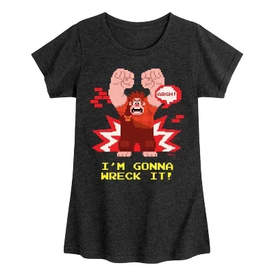Приталенная футболка с коротким рукавом и рисунком I'm Gonna Wreck It