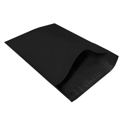 Полиэтиленовые почтовые пакеты uOffice 12″×15,5″, черные, 250 шт.