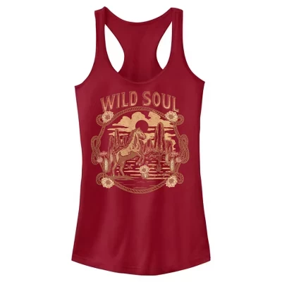 Женская майка для юниоров Lost Gods Wild Soul Racerback алого цвета