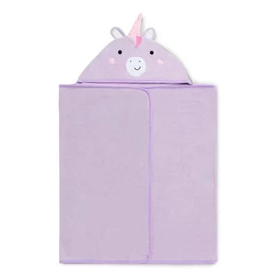 Детские полотенца с капюшоном в виде животных и карманами unicorn