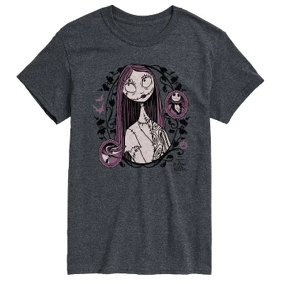 Мужская футболка Sally Art Nouveau с коротким рукавом и графическим рисунком heather charcoal