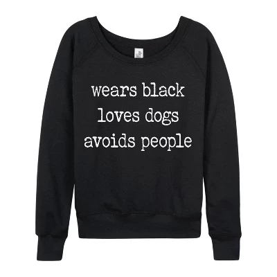 Женский лонгслив Instant Message Wears Black, черный