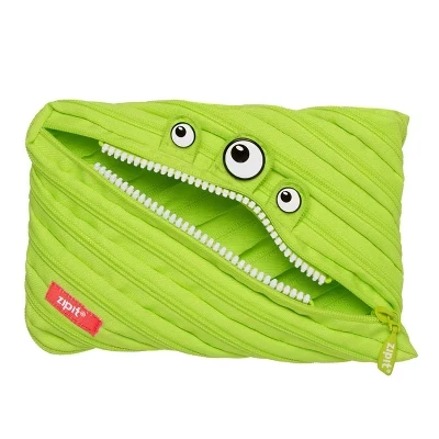 Пенал Zipit Monster большой, зеленый