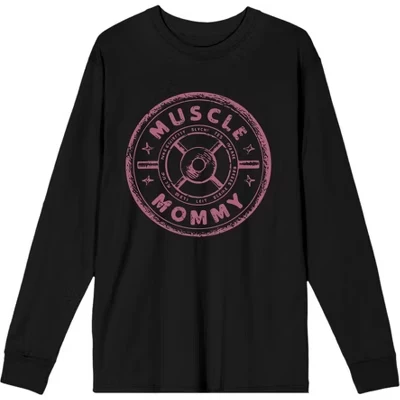Мужской лонгслив Bioworld Muscle Mommy, черный