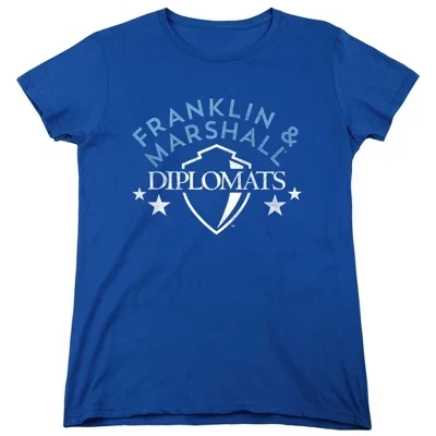 Женская футболка NCAA Franklin & Marshall, синяя