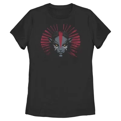 Женская футболка Avatar Варранг, черная