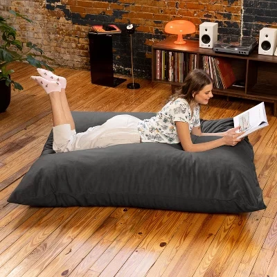 Кресло-мешок Jaxx Pillow Saxx 5,5 фута, черное
