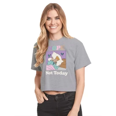 Женская футболка Disney Princess Nope Not Today, серая