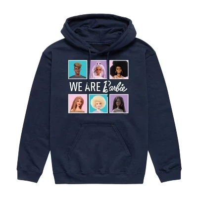 Мужское худи Barbie We Are All Barbie, синее