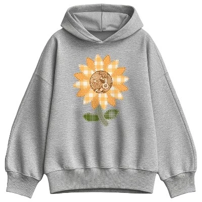 Женское худи Instant Message Sunflower Patch, меланж