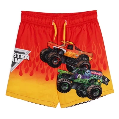 Детские плавки Monster Jam Grave Digger, UPF 50+, мультицвет