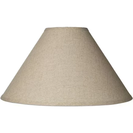 Большой абажур Springcrest Fine Burlap, коричневый