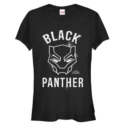 Женская футболка Marvel Black Panther 2018, черная