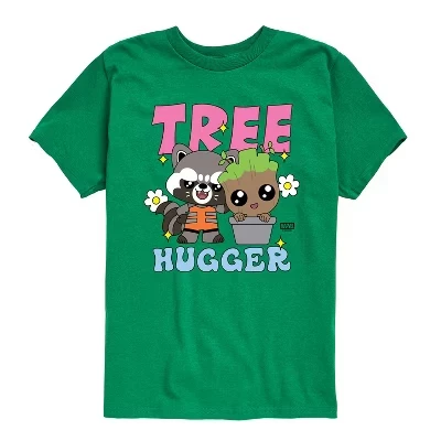 Футболка Guardians Tree Hugger для мальчиков, зеленая