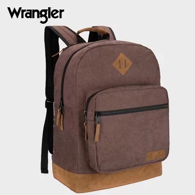 Детский рюкзак Wrangler Yellowstone 18,5 дюймов, коричневый
