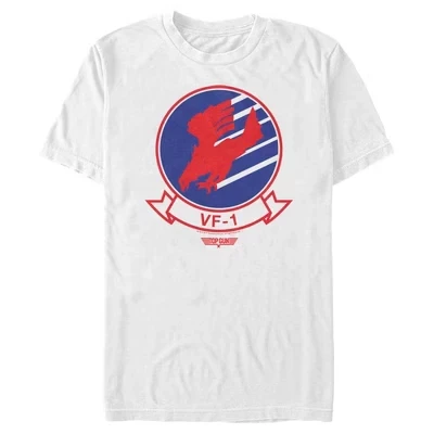 Men's  VF-1 Fighter Squadron Logo T-Shirt white