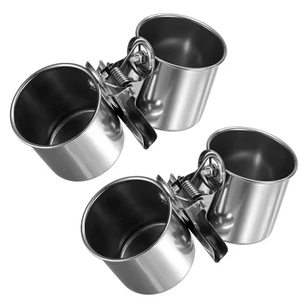 Кормушка для птиц Unique Bargains, сталь, 5,5 см, 2 шт.