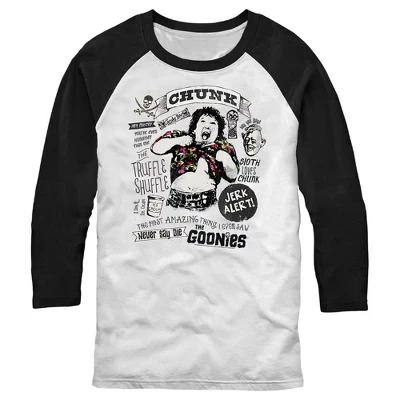 Мужская бейсбольная футболка Chunk Truffle Shuffle