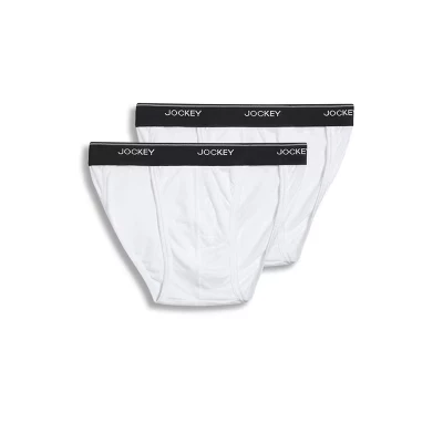 Мужские трусы-стринги Jockey Elance 2 шт., белые