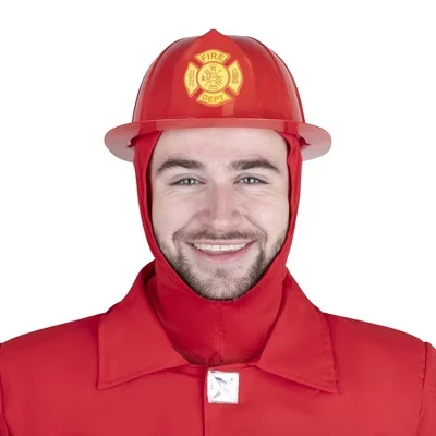 Шлем пожарного Dress Up America, красный