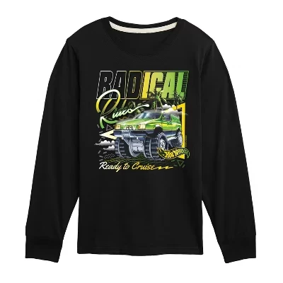 Футболка Radical Rides 80-х с длинным рукавом и графическим рисунком черного цвета
