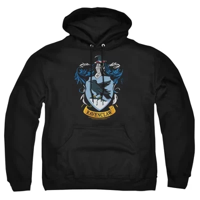 Толстовка с капюшоном Harry Potter Ravenclaw C гербом Когтеврана для взрослых, черная