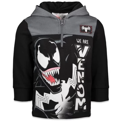 Флисовая толстовка Marvel с капюшоном на молнии venom