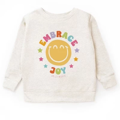 Детская толстовка SmileyWorld Embrace Joy, натуральная