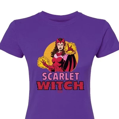 Женская футболка Marvel Scarlet Witch, фиолетовая