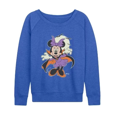 Женский лонгслив Disney Vampire Minnie, синий