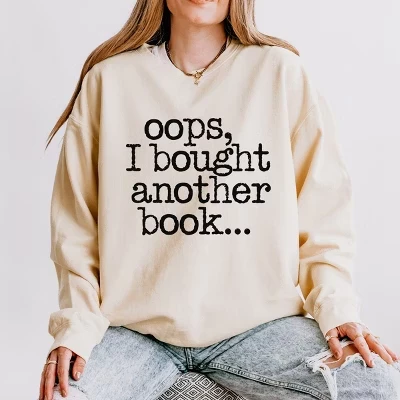 Ой, Я купила Еще одну книгу, Легкую одежду, Крашеную толстовку