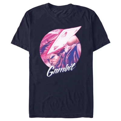 Мужская футболка X-Men '97 Gambit Retro Icon, синяя