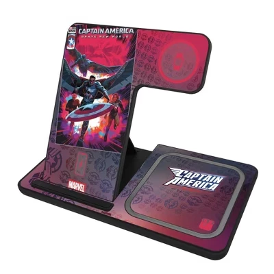 Беспроводная зарядная станция Keyscaper 3 в 1 Marvel Sam Wilson Captain America