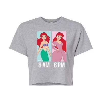 Женская футболка Disney Princess Ариэль, серая